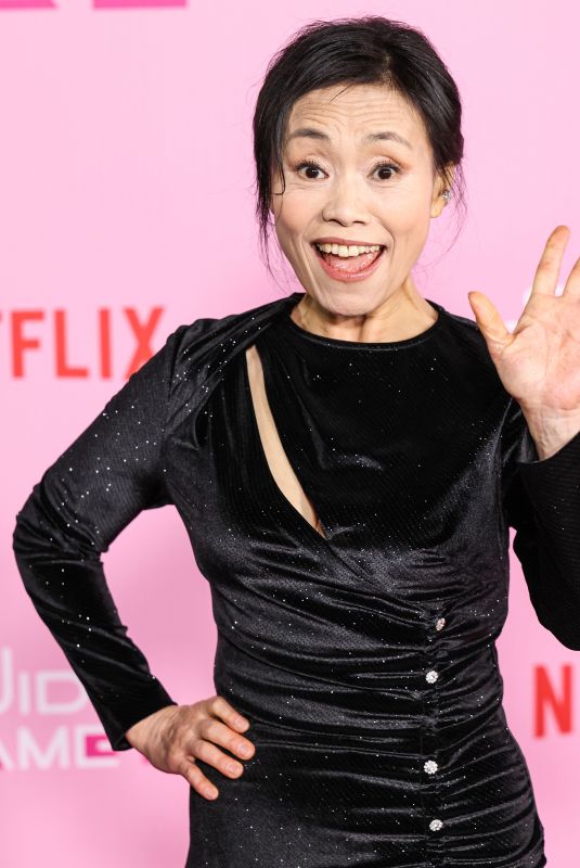 KANG AE-SIM at Squid Game Season 2 Premiere and Fan Event in Los Angeles 12/12/2024