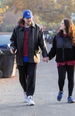 KAT DENNINGS and Andrew W.K. Out in Toluca Lake 12/05/2024