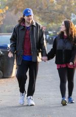 KAT DENNINGS and Andrew W.K. Out in Toluca Lake 12/05/2024