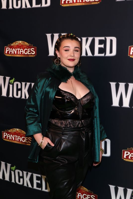 KAT RODRIGUEZ at Hollywood Pantages Theatre Los Angeles Opening Night of Wicked: The Musical 12/05/2024