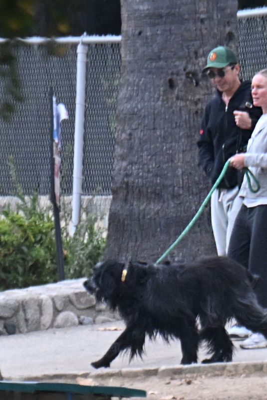 KATE BOSWORTH and Justin Long Enjoy a Game of Pickleball at a Local Park 12/27/2024