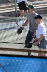 KATE BOSWORTH and Justin Long Head to The Pickleball Courts in Los Angeles 12/23/2024