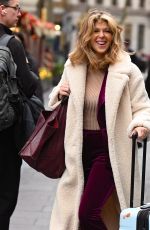 KATE GARRAWAY Arrives at Global Radio in London 12/17/2024