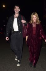KATE GARRAWAY Arrives at Katy Perry Gig at Central Hall Westminster in London 12/11/2024