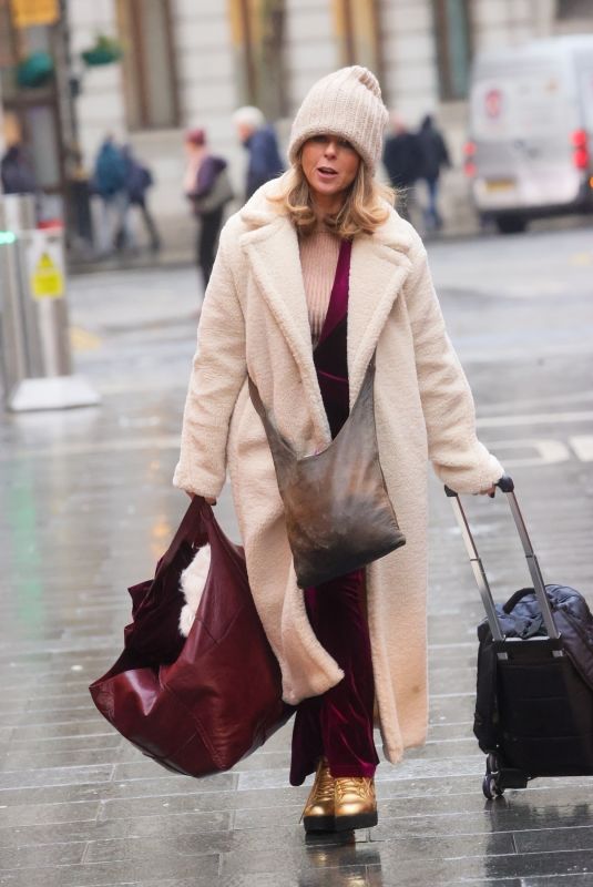 KATE GARRAWAY Leaves Smooth Radio Studios in London 12/13/2024