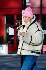 KATE LAWLER Out with Her Dog in Primrose Hill 12/23/2024