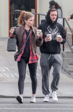 KATE MARA and Jamie Bell Out for Morning Coffee in Los Feliz 12/05/2024