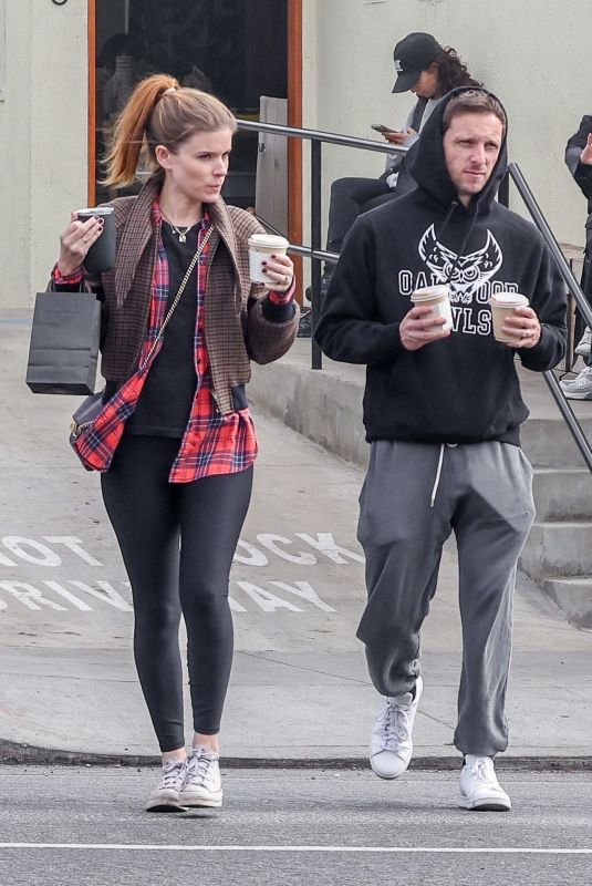 KATE MARA and Jamie Bell Out for Morning Coffee in Los Feliz 12/05/2024