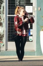 KATE MARA Arrives at Pilates class in Los Feliz 12/21/2024