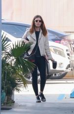 KATE MARA Heading to Pilates Class for a Morning Workout 12/27/2024