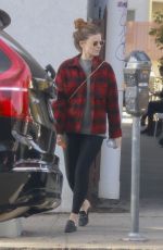 KATE MARA Leaves Pilates Class in Los Feliz 12/15/2024