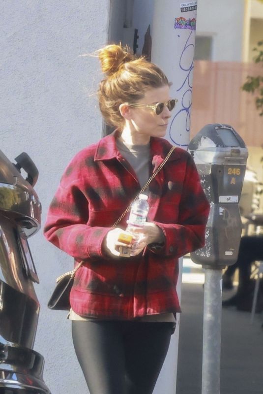 KATE MARA Leaves Pilates Class in Los Feliz 12/15/2024