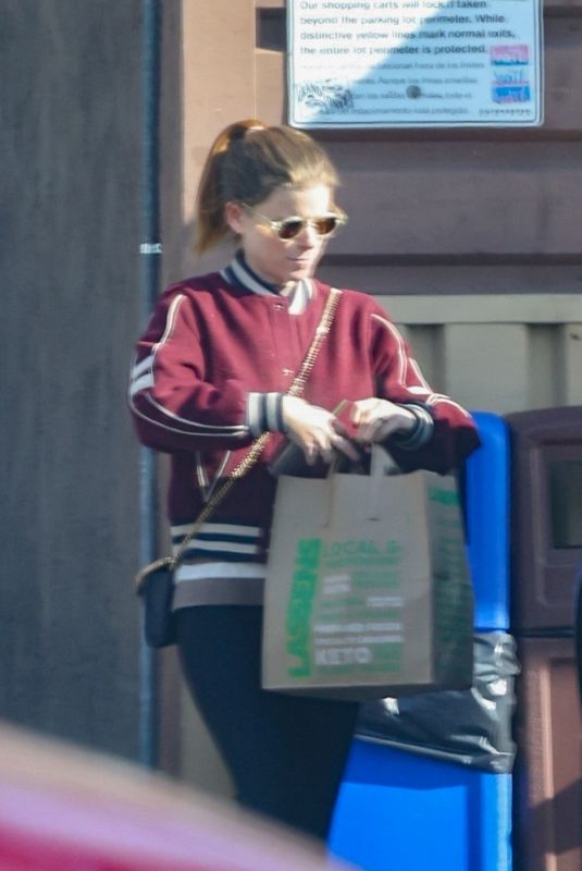 KATE MARA Out for Groceries Shopping at Lassen’s Market 12/19/2024