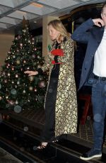 KATE MOSS Leaves Dorchester Hotel in Mayfair in London 12/20/2024