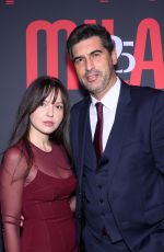 KATERINA OSTROUSHKO at 125th Anniversary of Football Team AC Milan party at Armani Theatre in Milan 12/16/2024