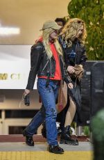 KATHRYN NEWTON and PEYTON LIST Arrives at Billie Eilish Concert at Kia Forum in Inglewood 12/21/2024