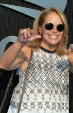 KATIE COURIC at Opening Night of the US Open at Flushing Meadow in New York 08/26/2024