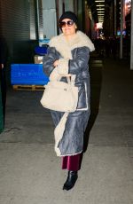 KATIE HOLMES Leaves Barrymore Theatre in New York 12/05/2024