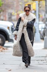KATIE HOLMES Out amd About in New York City 12/04/2024