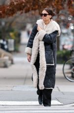 KATIE HOLMES Out amd About in New York City 12/04/2024