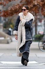 KATIE HOLMES Out amd About in New York City 12/04/2024