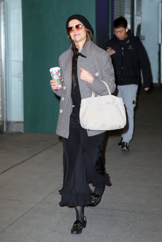 KATIE HOLMES Out and About in New York 12/17/2024