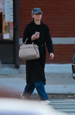 KATIE HOLMES Out and About in New York City 12/02/2024