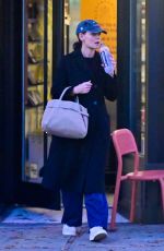 KATIE HOLMES Out and About in New York City 12/02/2024