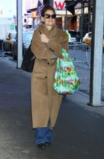 KATIE HOLMES Out and About in New York City 12/26/2024