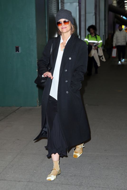 KATIE HOLMES Out and About in New York City 12/30/2024