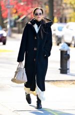 KATIE HOLMES Out and About on a Chilly Day in New York City 12/01/2024