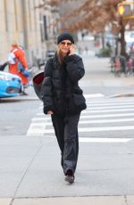KATIE HOLMES Out Chats on Phone in Brooklyn 12/19/2024
