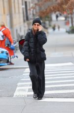 KATIE HOLMES Out Chats on Phone in Brooklyn 12/19/2024