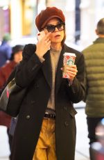 KATIE HOLMES Out for Coffee in New York 12/20/2024