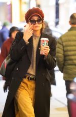 KATIE HOLMES Out for Coffee in New York 12/20/2024