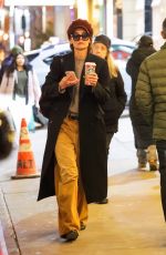 KATIE HOLMES Out for Coffee in New York 12/20/2024
