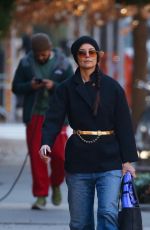 KATIE HOLMES Out on Her 46th Birthday in New York City 12/17/2024