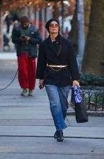 KATIE HOLMES Out on Her 46th Birthday in New York City 12/17/2024