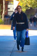 KATIE HOLMES Out on Her 46th Birthday in New York City 12/17/2024