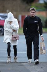 KATIE PRICE Hides Under a Huge Hoodie at Northwich Memorial Court 12/15/2024