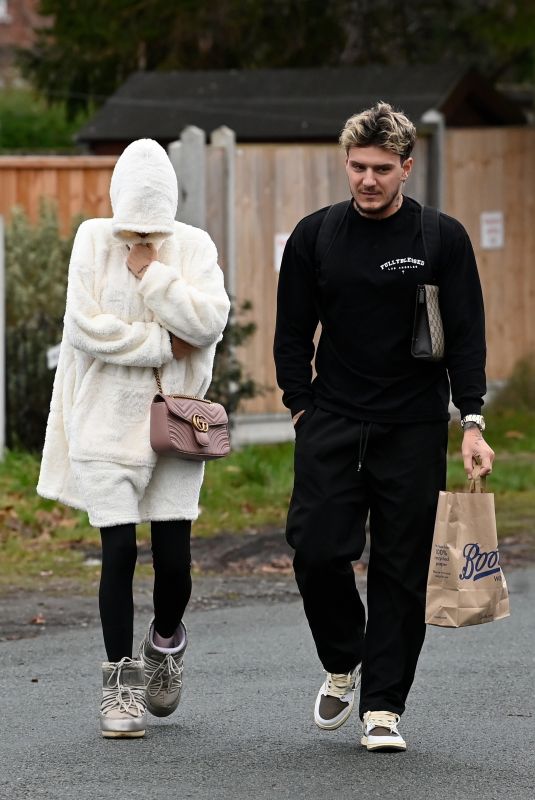 KATIE PRICE Hides Under a Huge Hoodie at Northwich Memorial Court 12/15/2024