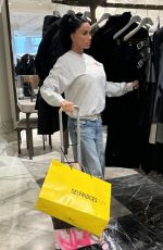 KATIE PRICE Out Shopping in Manchester 12/04/2024
