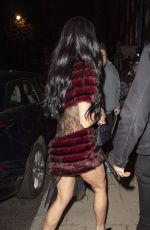 KATY PERRY Arrives at a Private Members Club in Mayfair in London 12/11/2024