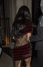 KATY PERRY Arrives at a Private Members Club in Mayfair in London 12/11/2024
