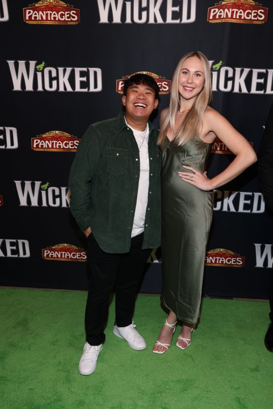 KAYLA-ROSE GIBSON at Hollywood Pantages Theatre Los Angeles Opening Night of Wicked: The Musical 12/05/2024