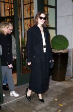 KEIRA KNEIGHTLEY Leaves Her Hotel in New York City 12/10/2024