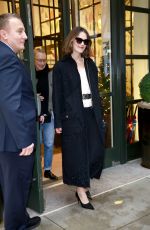 KEIRA KNEIGHTLEY Leaves Her Hotel in New York City 12/10/2024