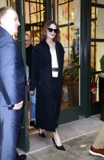 KEIRA KNEIGHTLEY Leaves Her Hotel in New York City 12/10/2024