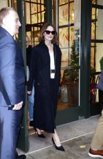KEIRA KNEIGHTLEY Leaves Her Hotel in New York City 12/10/2024