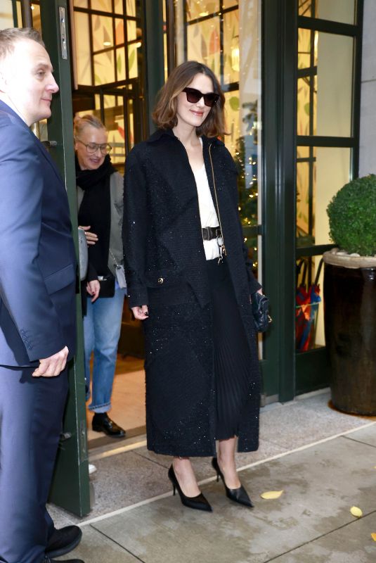 KEIRA KNEIGHTLEY Leaves Her Hotel in New York City 12/10/2024